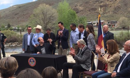 Colorado Gov. Polis signs nine bills into law in Salida