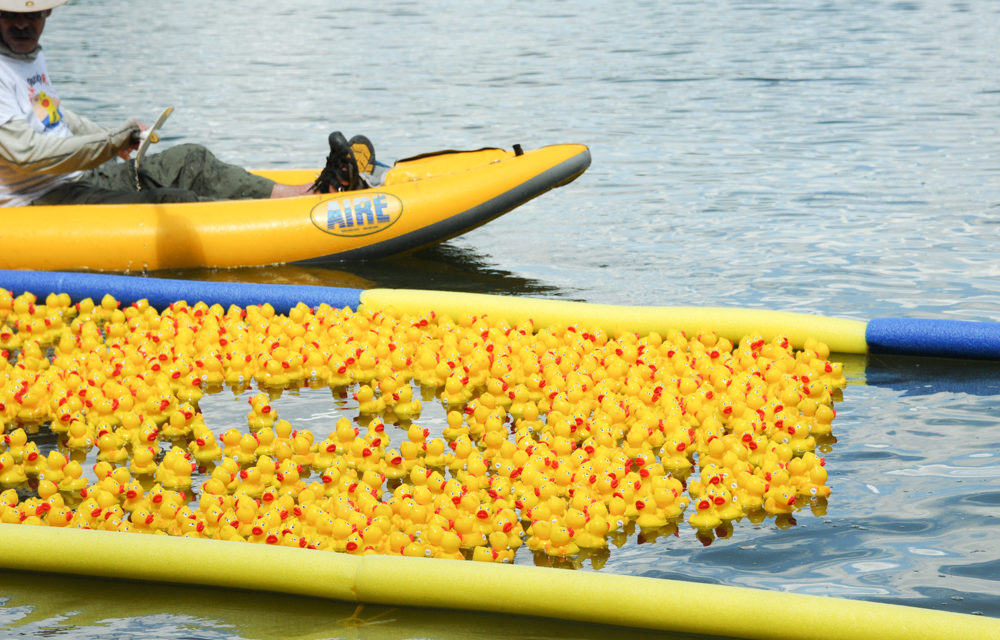 Wrapping up the summer at Franz Lake with the Lucky Ducky Race