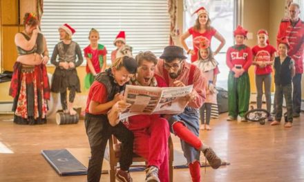 Salida Circus brings Holiday Fun to Columbine Manor