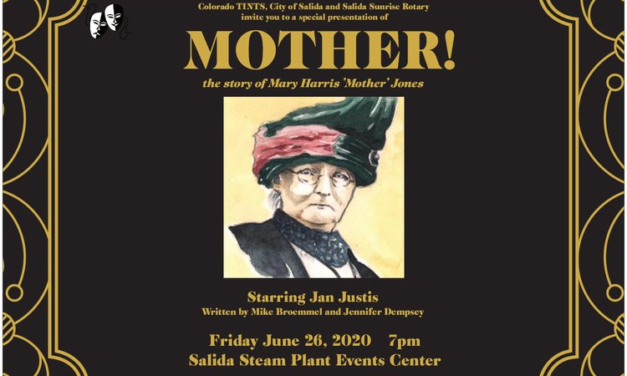 “Mother! The Story of Harris Jones”  Live Performance at The SteamPlant