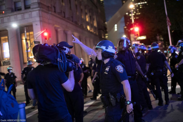 Protest Reality; Police are Targeting News Media and First Responders