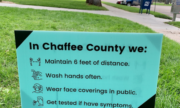 Chaffee County Public Health Offers COVID-19 Yard Signs