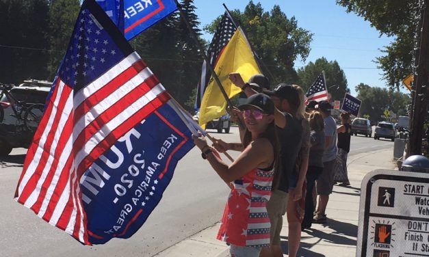 Buena Vista, the site of both Trump Rally and Black Lives Matter statement