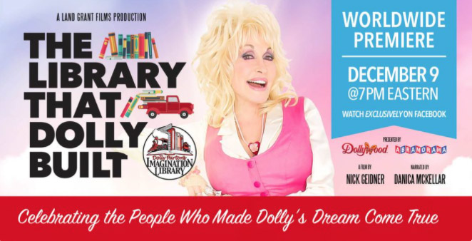 Local Rotaries promote Dec. 9 Facebook screening of the story behind Dolly Parton’s Imagination Library