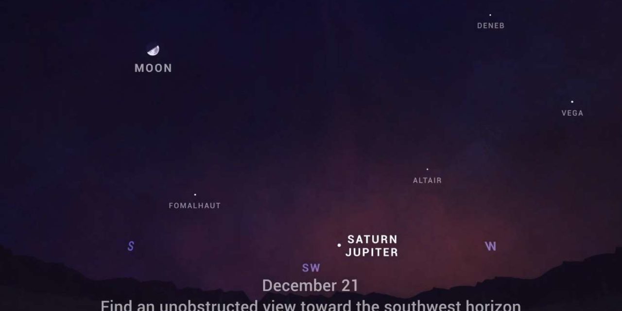 Look for the Christmas Star Beginning Dec. 21