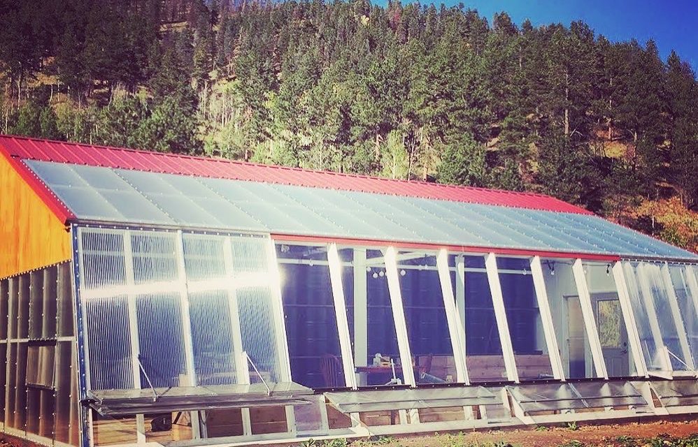 Rocky Mountain Garlic’s New Passive Solar Greenhouse and Attached Farm Stand