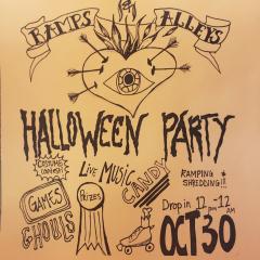 Ramps and Alleys Skate Shop to Host Halloween Party In Celebration of their First Year