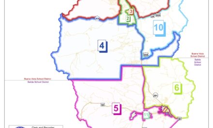 First New Chaffee County Election Precinct Map Released