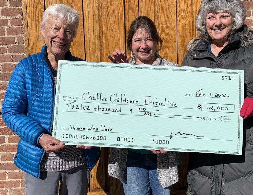 Chaffee Childcare Initiative Receives $12,000 Grant