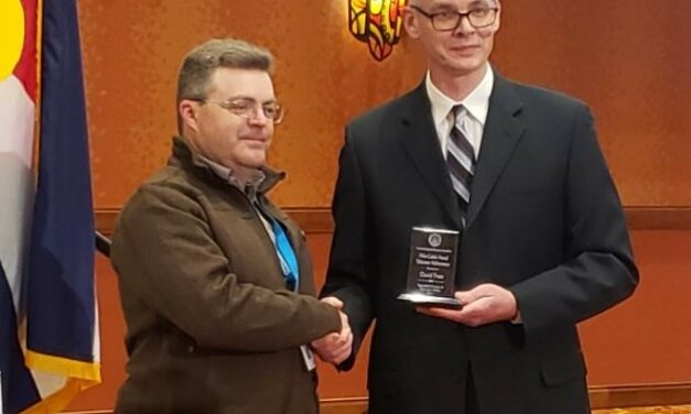 David Frees Awarded “Mike Gelski Award for Outstanding Volunteer Achievement”