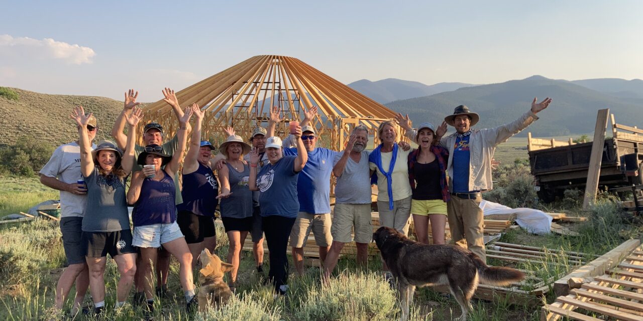 It Takes a Village to Build an Earthship