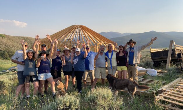 It Takes a Village to Build an Earthship