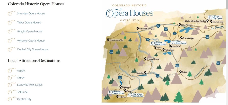 Colorado Historic Opera Houses Circuit Launches, More Creative Options