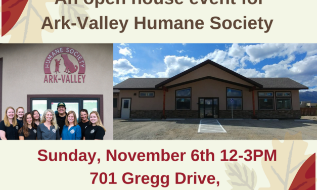 Ark-Valley Humane Society Plans Paws for Thanks Open House