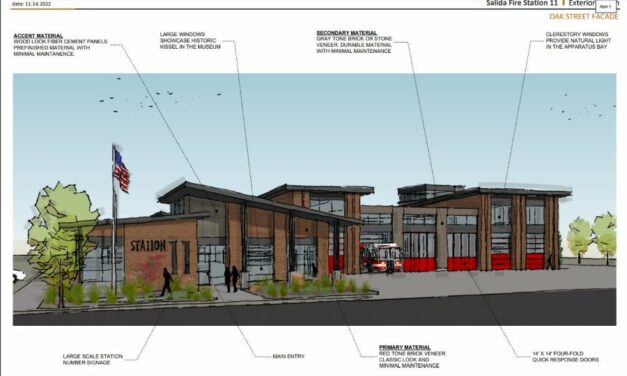 Nov. 14 Salida City Council Work Session Reviews New Fire Station Design, Costs