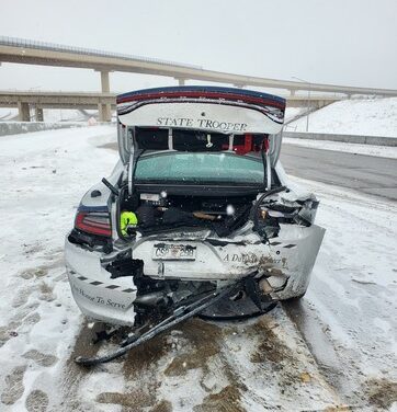 Unsafe Drivers Hit Two Colorado State Patrol Cars