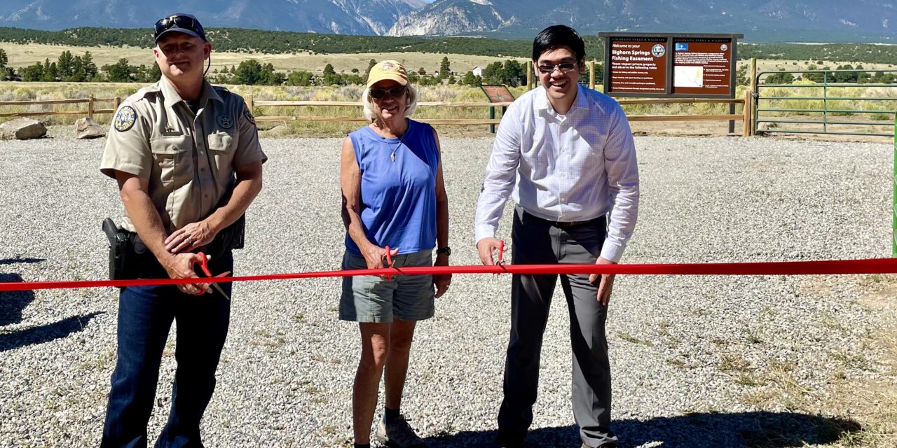 Bighorn Springs State Wildlife Viewing Area in Chaffee County Will Provide Conservation Easement