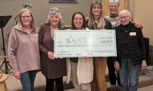 Chaffee County Women Who Care Donates $15,600 to NAMI Chaffee County
