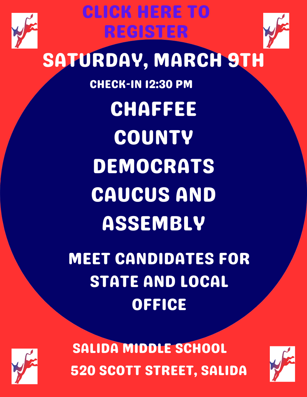 Chaffee County Democrats Caucus